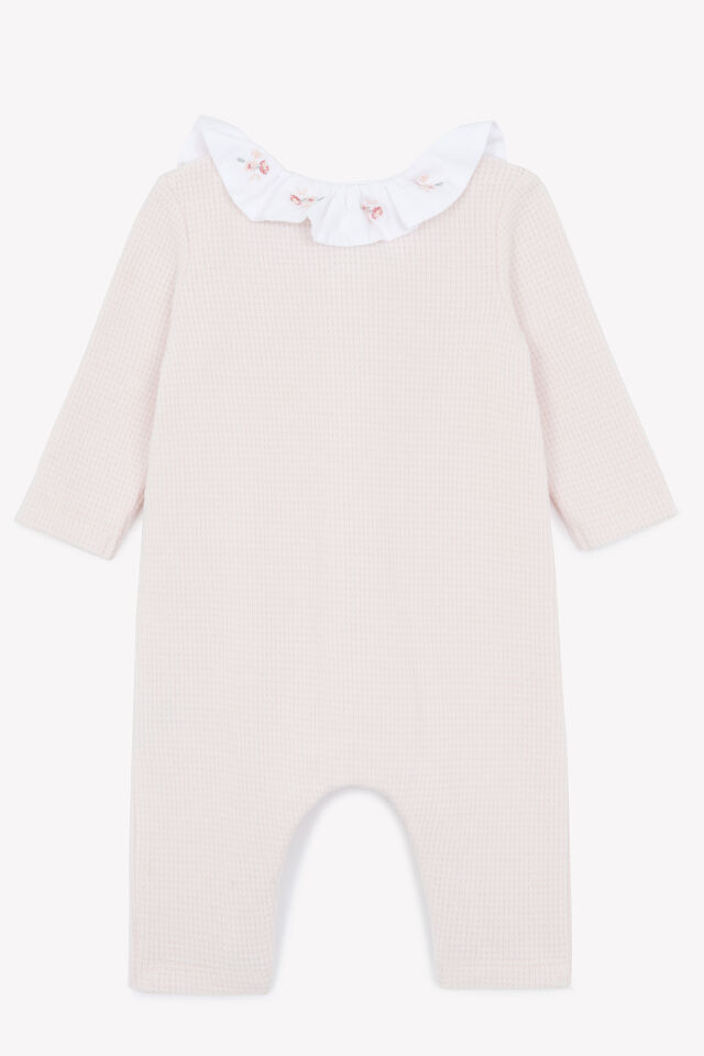 Uzun Kollu Combilongue Rose pâle - 3M