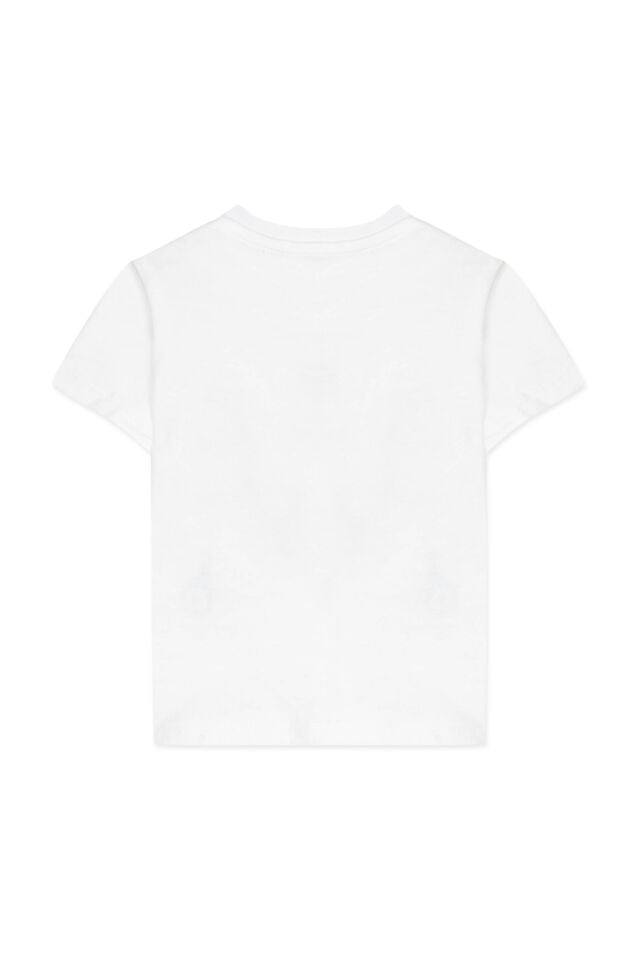 Kısa Kollu T-Shirt Beyaz - 18M