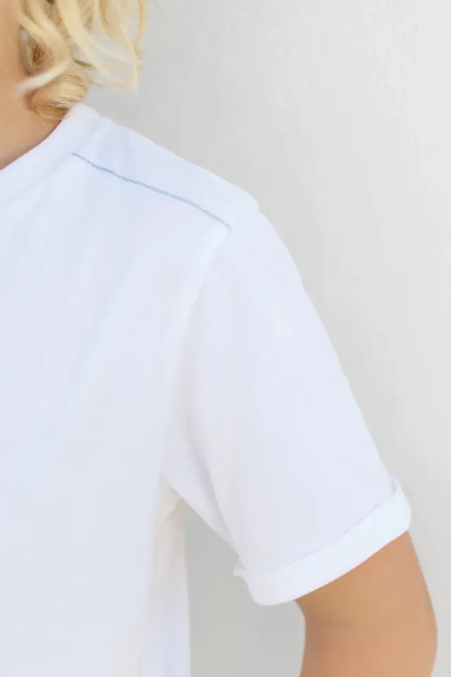 Otobüs Baskılı T-Shirt Mavi - 5Y