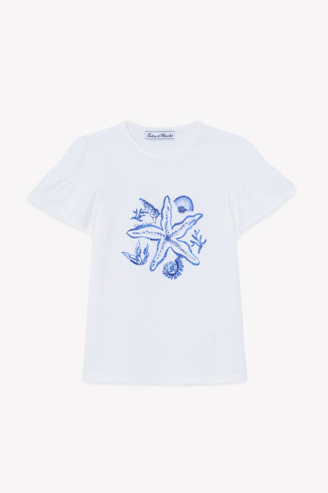 T-Shirt Bleu électrique - 10Y