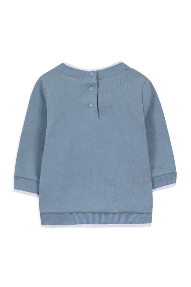 SWEATSHIRT Saks mavi - 2Y