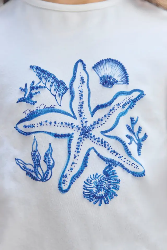 T-Shirt Bleu électrique - 8Y