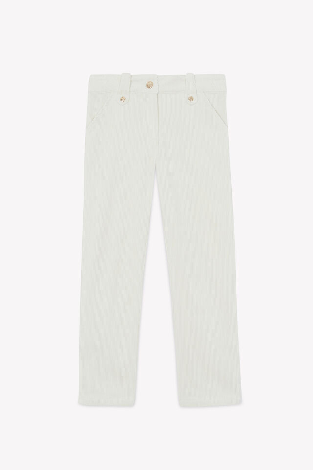 PANTALON Ekru - 10Y