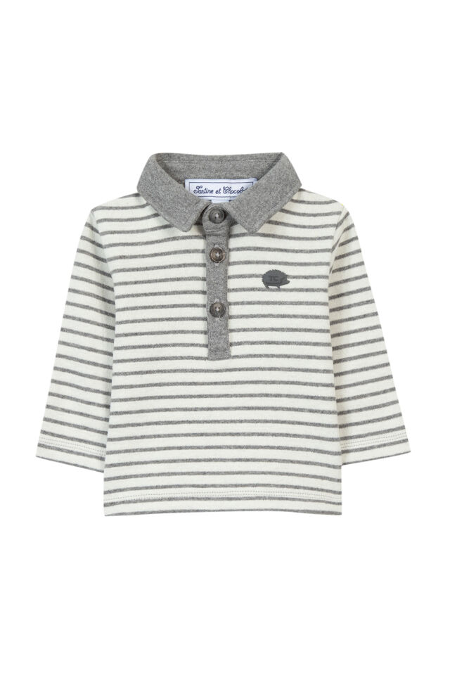 POLO T-SHIRT Koyu gri - 4Y