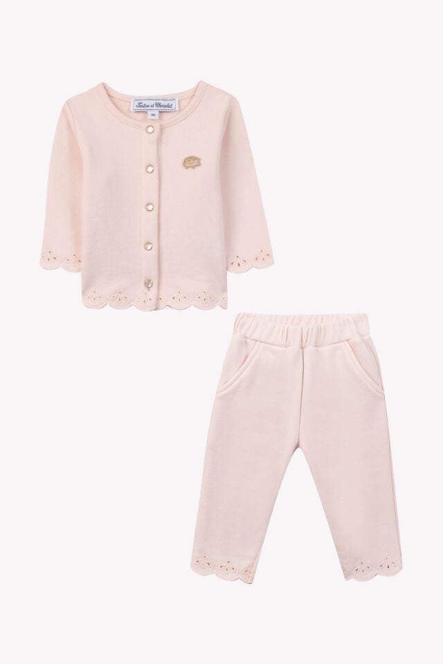 Jogging Rose pâle - 3Y