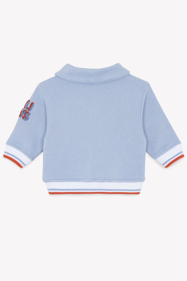 Sweat Ceket Mavi - 4Y