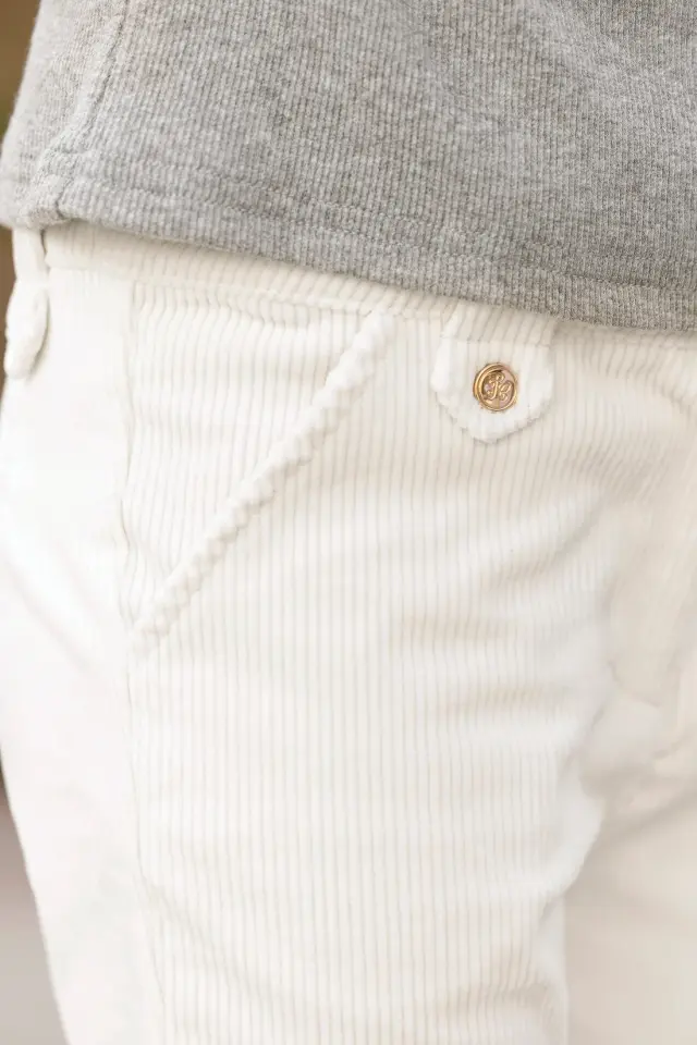 Pantolon Ekru - 6Y