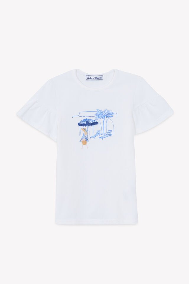 T-Shirt Mavi - Azur - 5Y