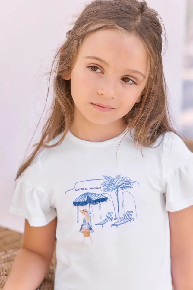 T-Shirt Mavi - 6Y