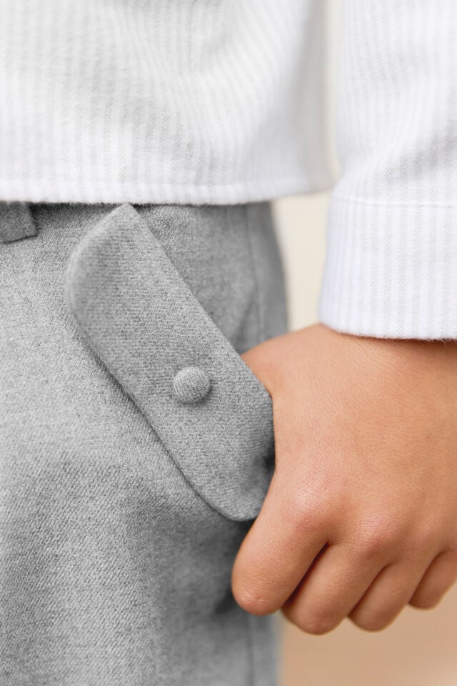 Ceremonie Pantalon Açık Gri - 10Y