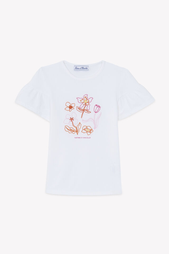 T-Shirt Hibiscus - 10Y