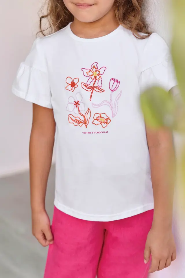 T-Shirt Hibiscus - 2Y