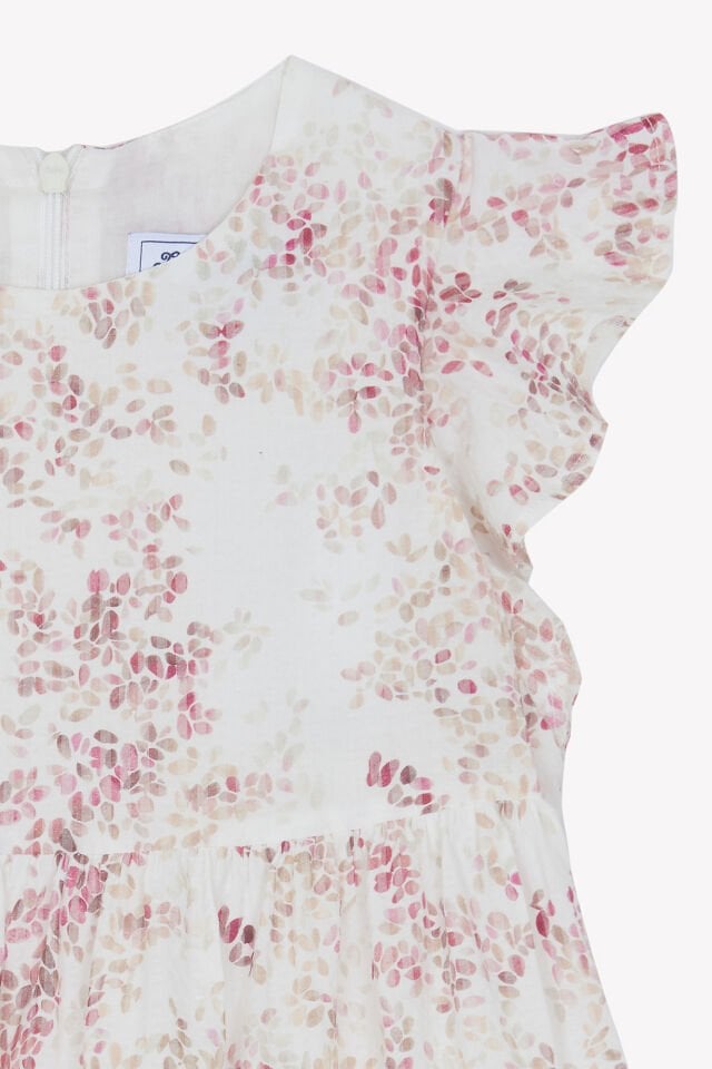 Desenli Elbise Nacre - 2Y