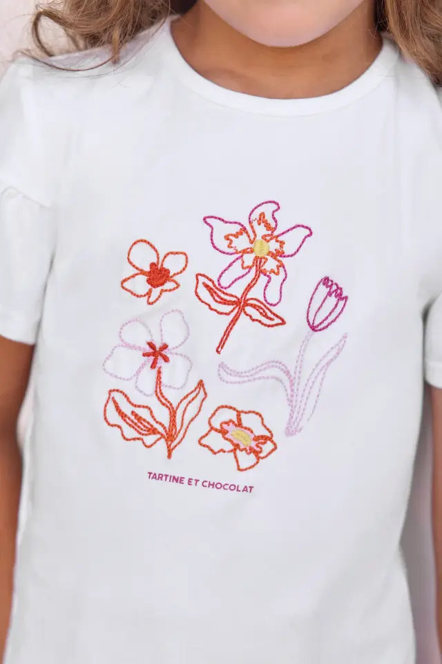 T-Shirt Hibiscus - 5Y