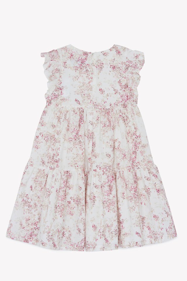 Desenli Elbise Nacre - 3Y