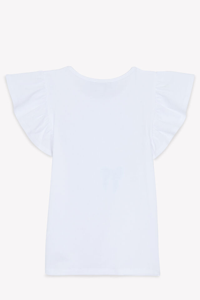 fiyonk baskılı T-SHIRT