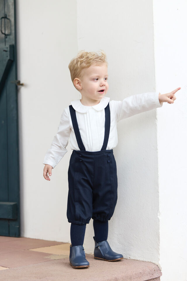 Ceremonie Askılı Pantolon Lacivert - 9M