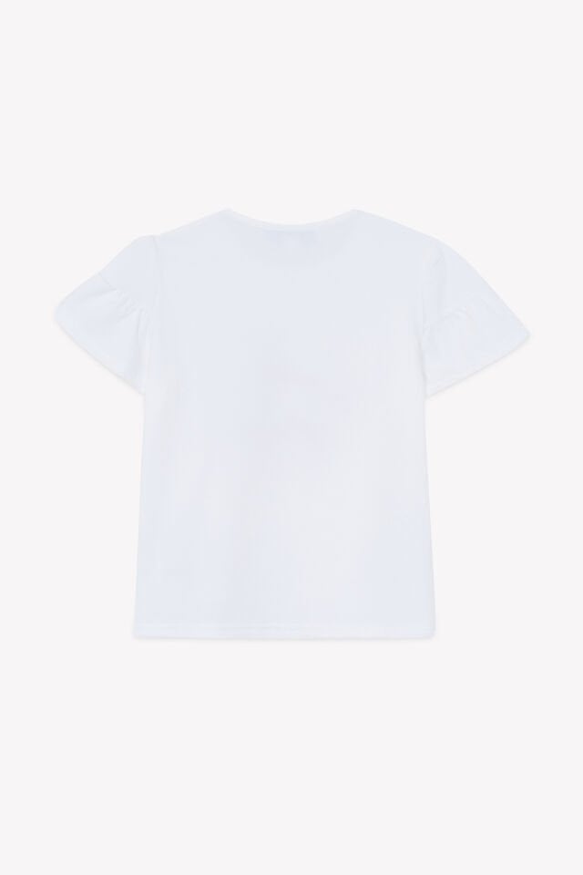 T-Shirt Blanc - 6Y