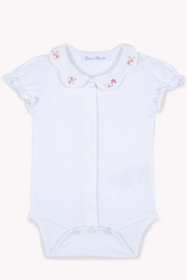 Body + Bloomer Set Blanc - Beyaz - 9M