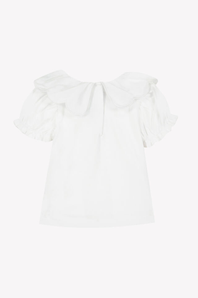 Nakış Detaylı T-Shirt Blanc - 3Y