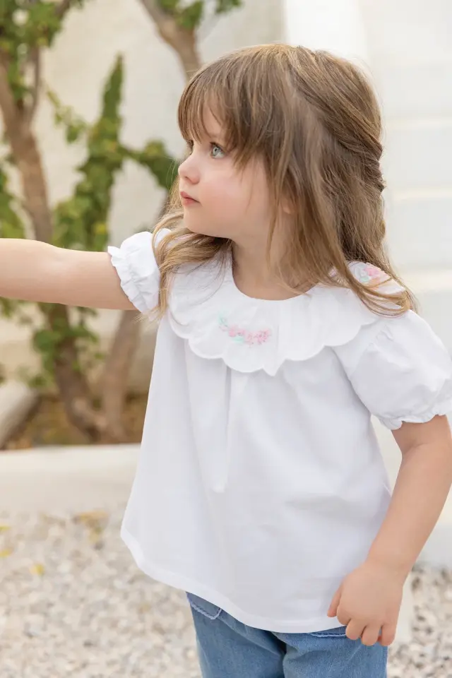 Nakış Detaylı T-Shirt Azalée - 1Y