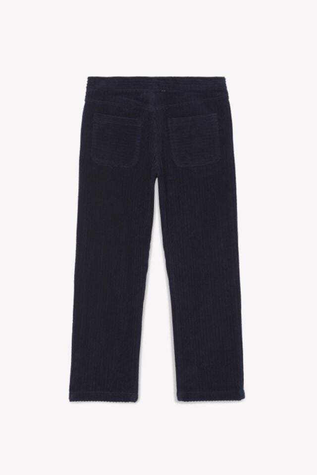 kalın fitilli kadife Pantalon Lacivert - 6Y