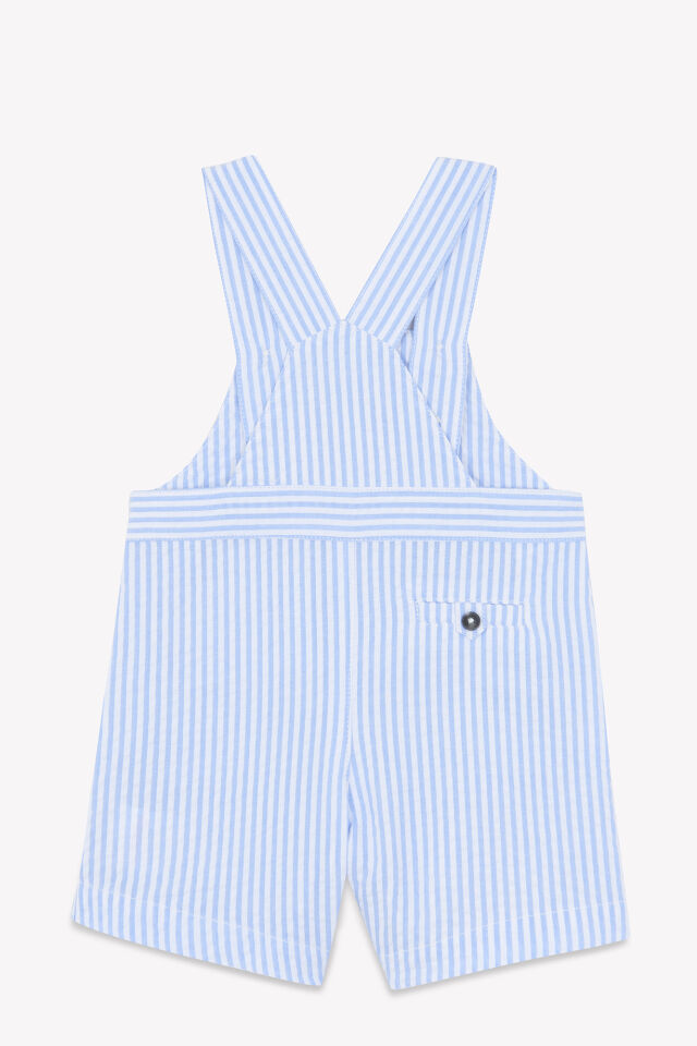 çizgili coton SALOPET Mavi - 18M