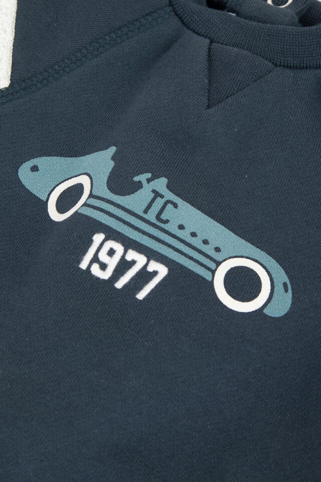 SWEATSHIRT Mürekkep mavisi - 18M
