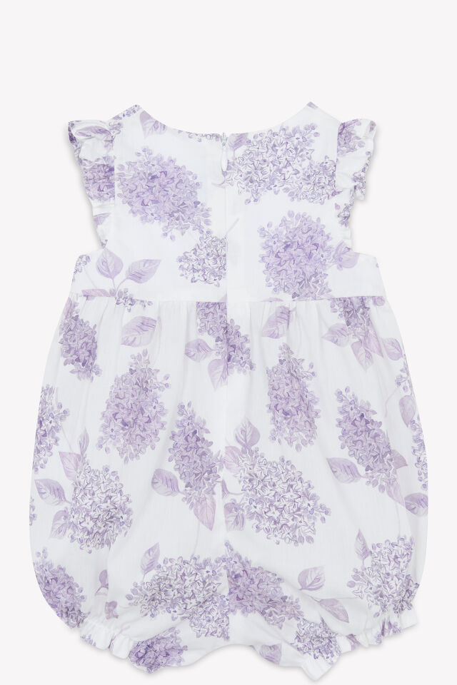 Lavanta Desenli Combicourte Lila - 18M