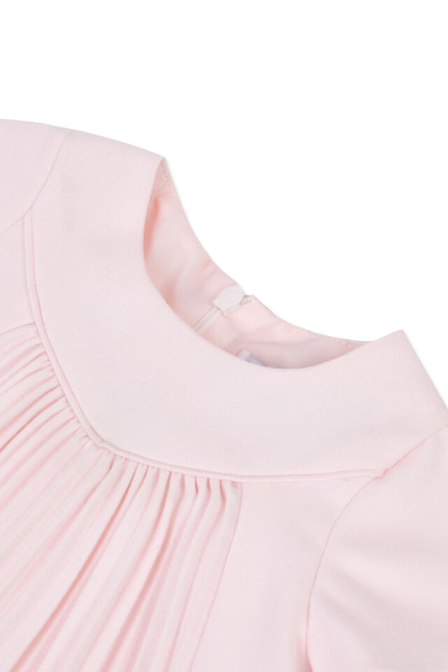 PİLİLİ ELBİSE Soft pembe - 4Y