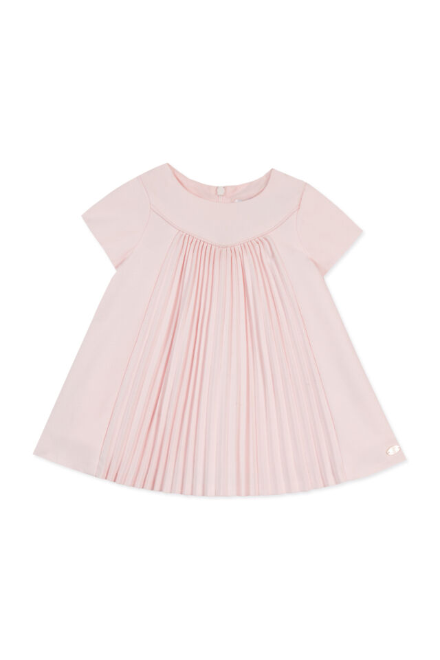 PİLİLİ ELBİSE Soft pembe - 6M