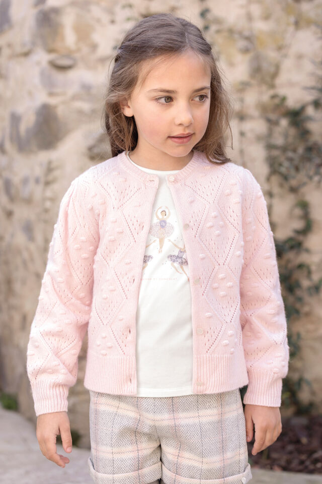 Hırka Pembe - 5Y