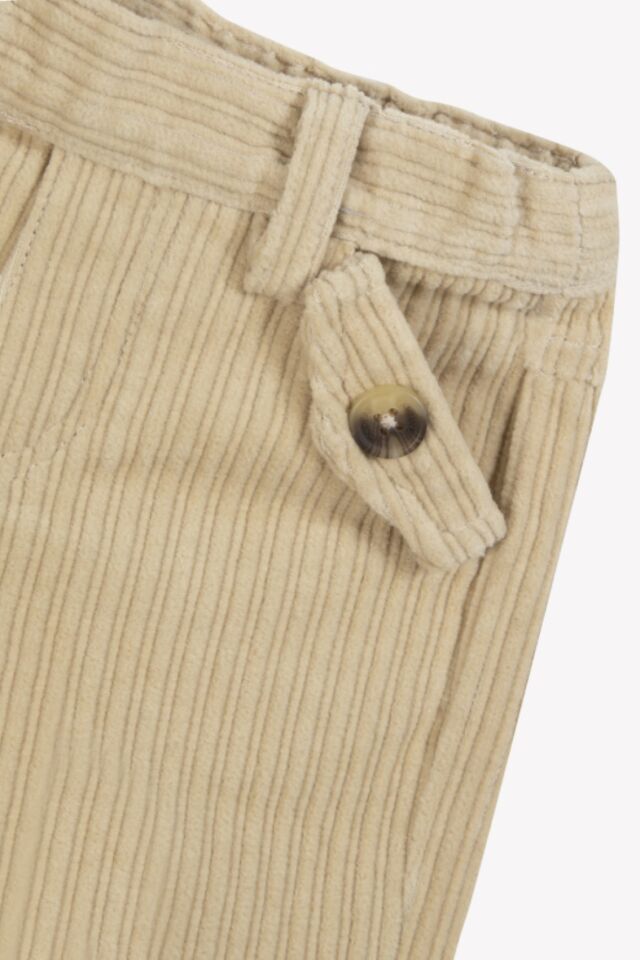 kadife Pantalon Bej - 3Y