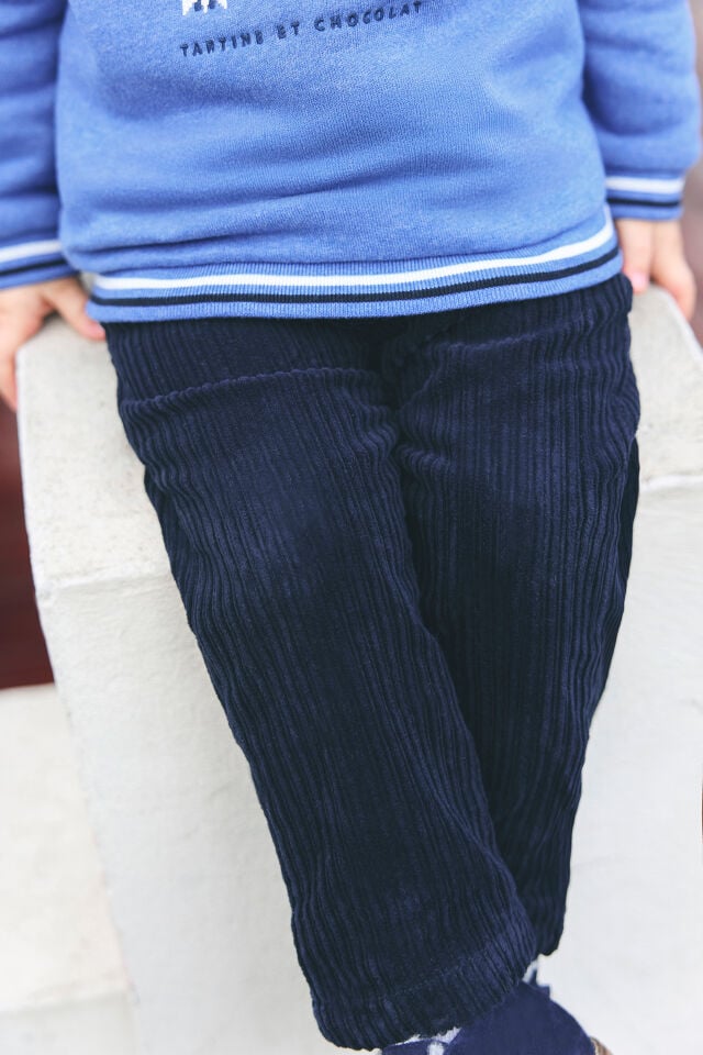 kadife Pantalon Lacivert - 2Y
