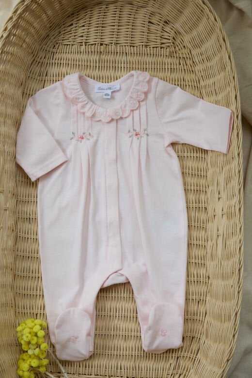 İnce Tulum Rose pâle - Soft pembe - 3M