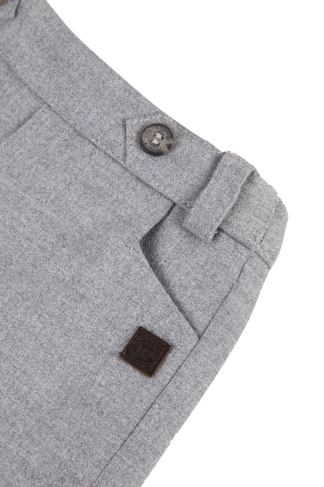 FLANNEL PANTALON Açık gri - 3Y