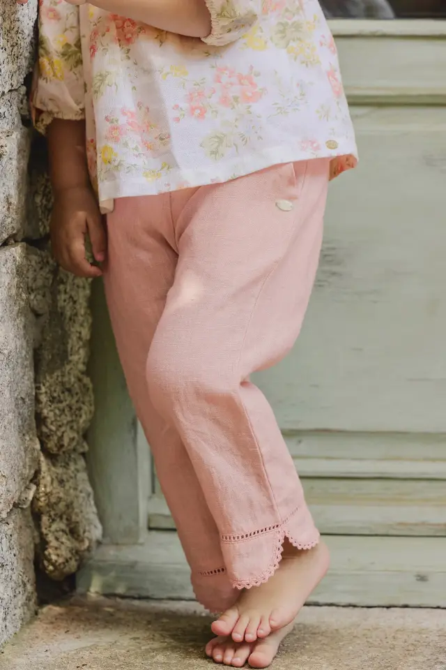 Keten  Pantolon Rosée - 1Y