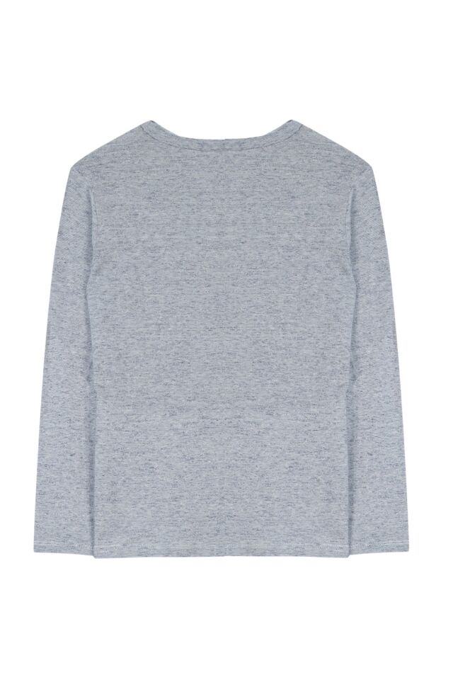 trafik lambalı T-Shirt Saks mavi - 5Y