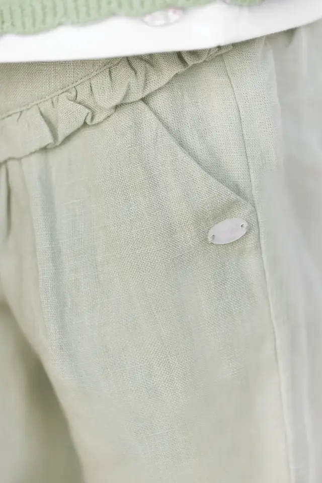 Keten  Pantolon Sauge - 4Y