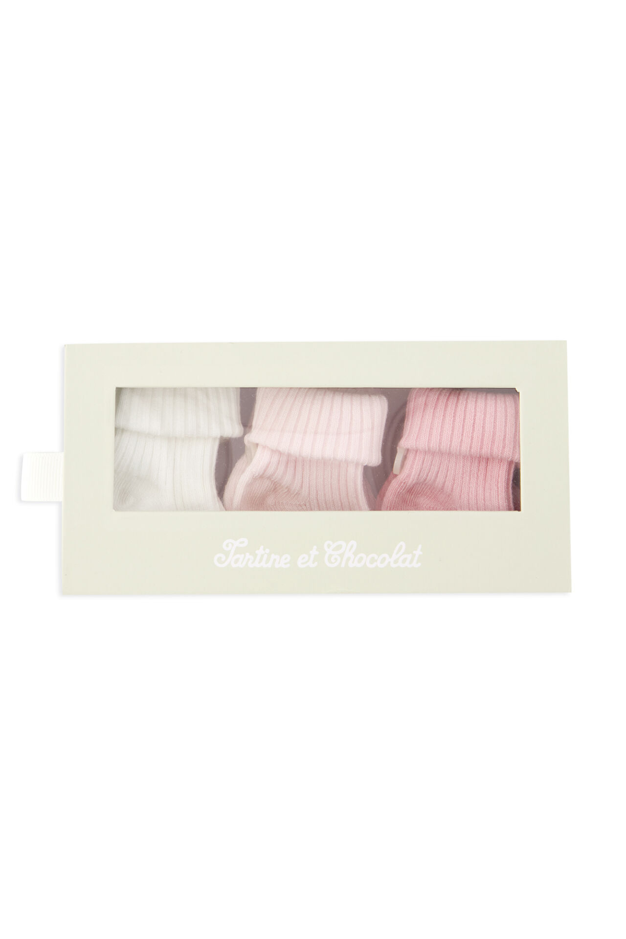 KUTU ÇORAP Rose pâle - 15/16