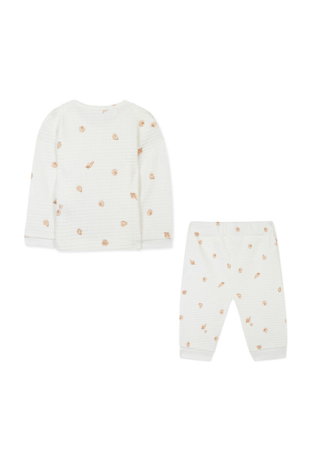 uzun kollu Pijama takım Nacre - 6M