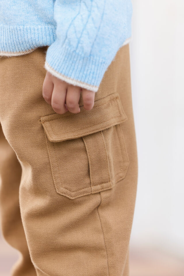 cargo Pantalon Kahverengi - 6Y