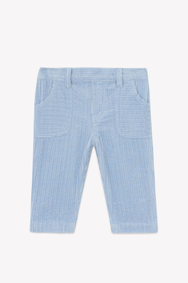 Fitilli Kadife Pantalon Mavi - 18M