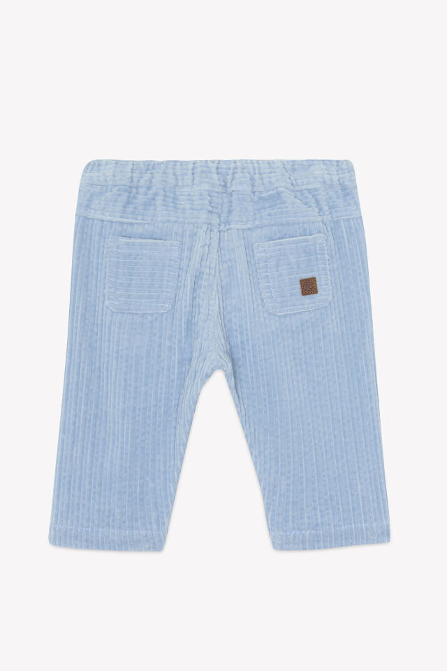 Fitilli Kadife Pantalon Mavi - 18M