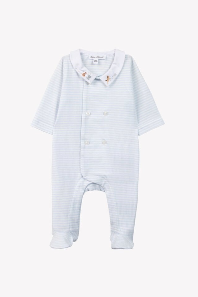 İnce Çizgili Tulum Ciel - 3M
