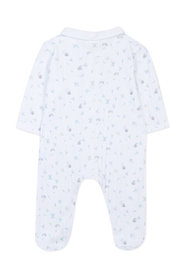 İnce koton Tulum Blanc - Beyaz - 9M
