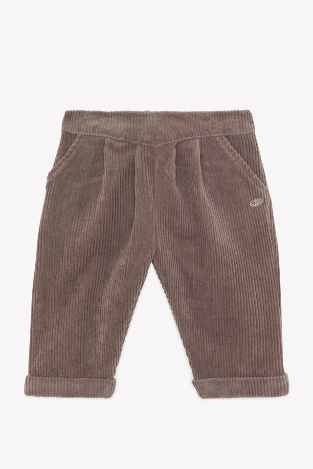 Kadife Pantalon Kahverengi - 4Y