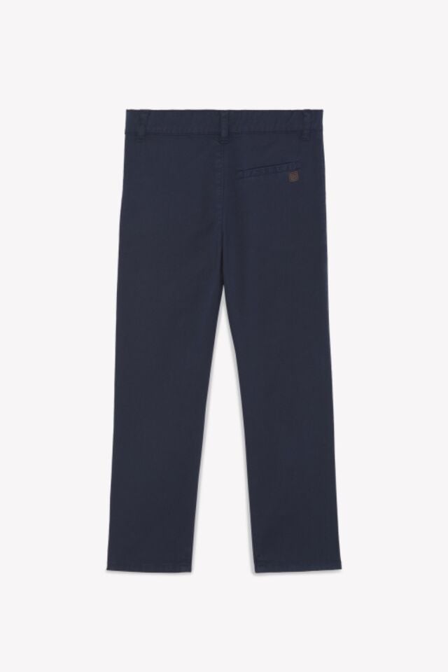Düz Renk Pantolon Lacivert - 8Y