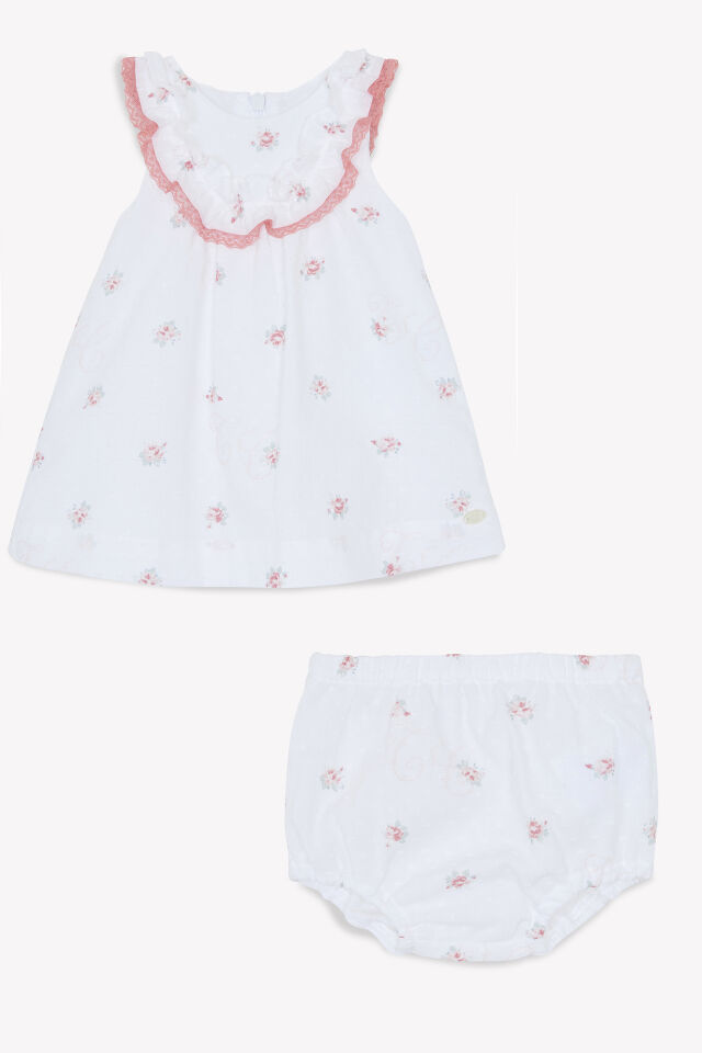tunik + bloomer Set Blanc - 9M