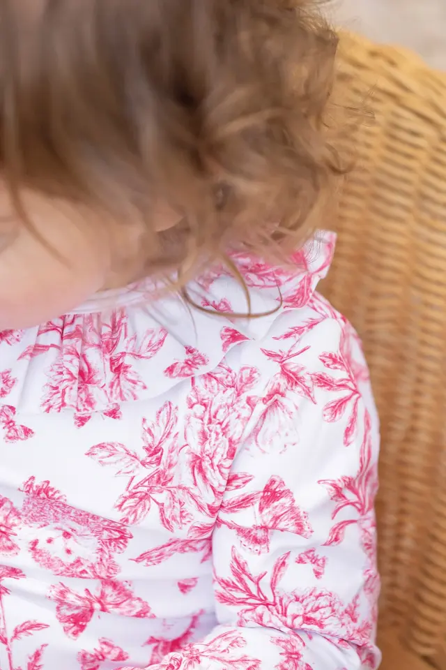UV Korumalı T-Shirt Hibiscus - 18M